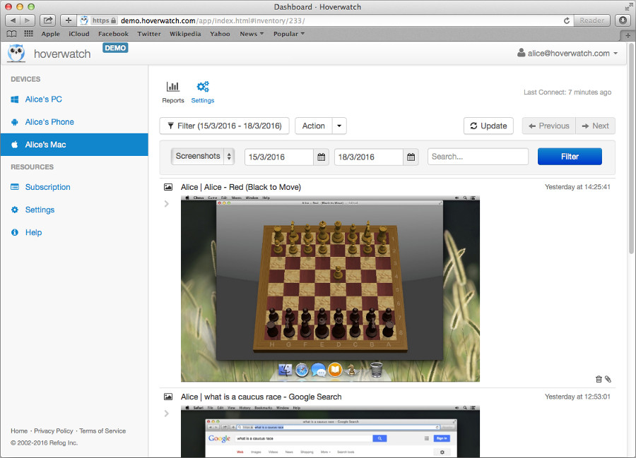 OSX 键盘记录器保存屏幕截图